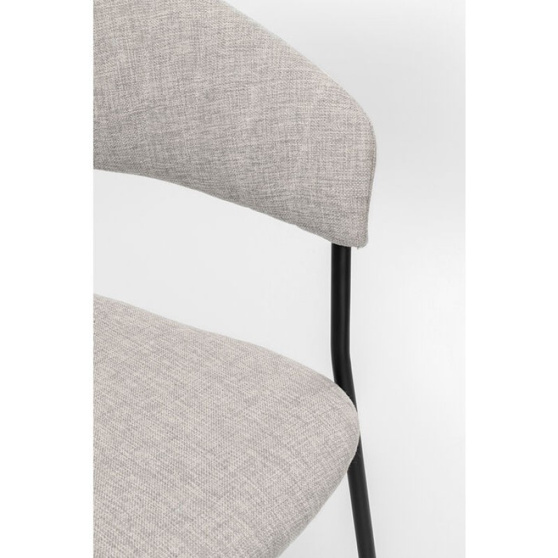 Chair with Armrest Belle Beige